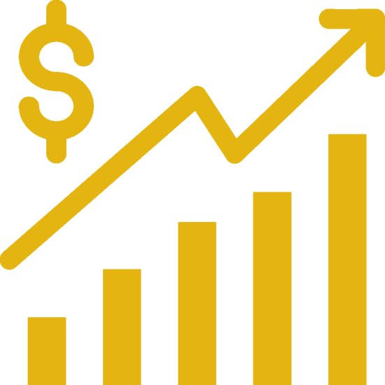 Increase Growth and Sales Icon - Custom Reporting for Increased Sales and Growth - Insights